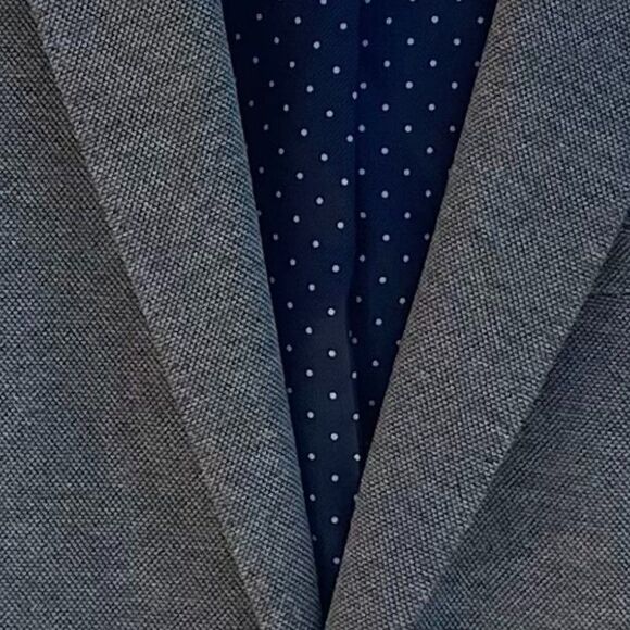 Express: Man's Blazer -Gray/Black  - Picture 2 of 11